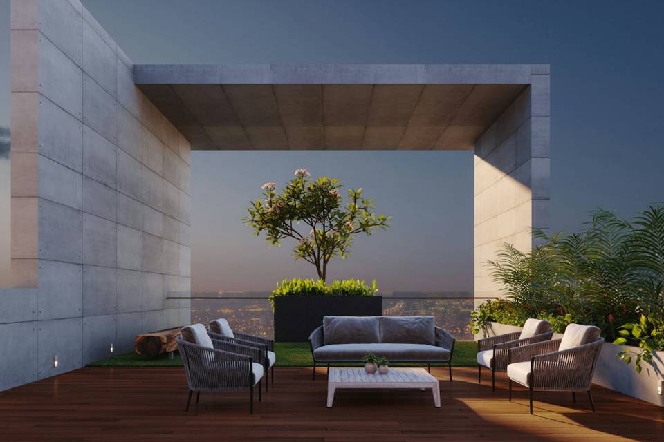 Penthouse with a Balcony (illustrative photo)