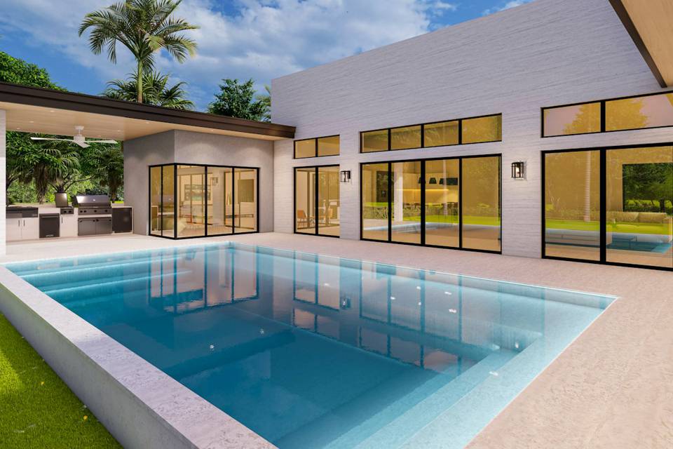 Villa with a Pool (illustrative photo)